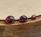 14g Threaded Natural Stone Cabochon