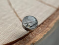 Genuine Tourmalinated Quartz Cabochon by People's Jewelry