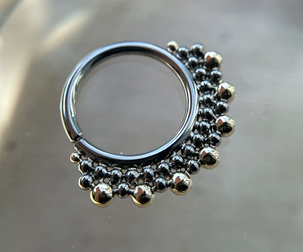 Varia Hybrid Seam Ring by LeRoi Fine Jewelry