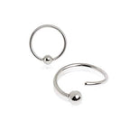 16g Stainless Steel Fixed Bead Ring by Anatometal