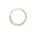 Dia Mercury Mist Topaz Clicker by Buddha Jewelry