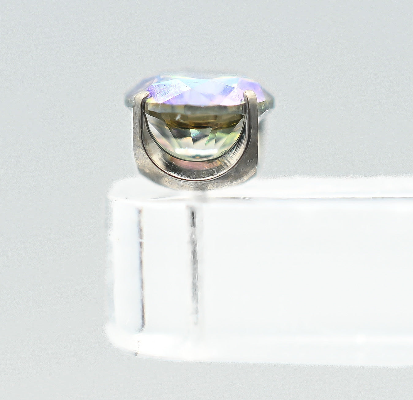 Aurora Borealis CZ Prong by NeoMetal