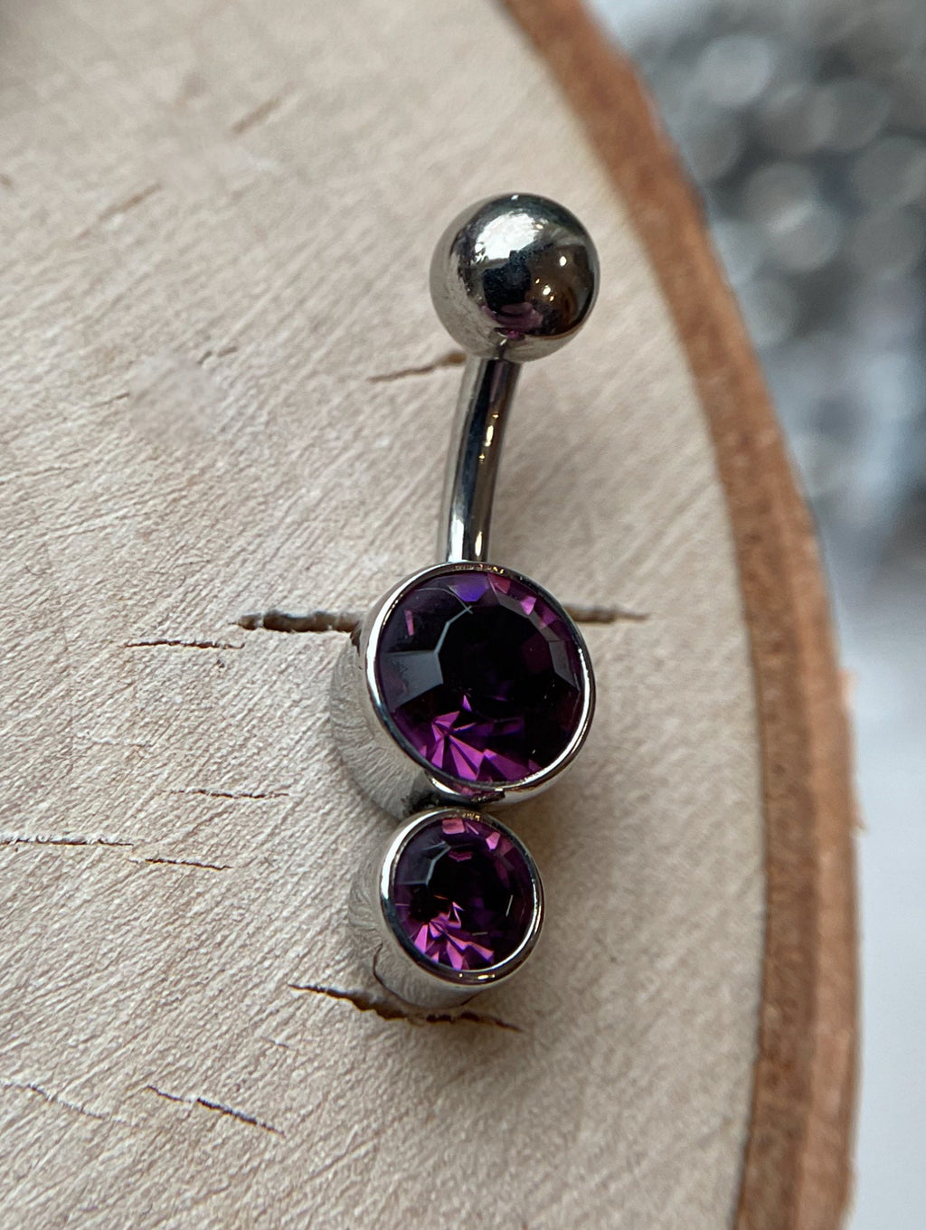 SHORT Gemini Navel Curve by (10 DIFFERENT COLORS) Industrial Strength