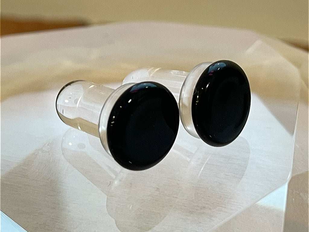 Pair of Black CFP Single Flare by Glasswear