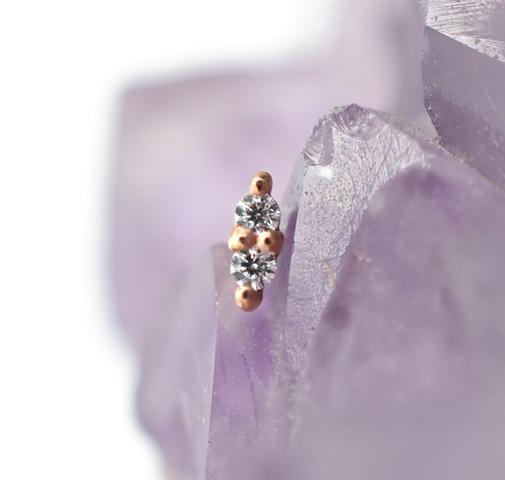 Mishka Prong Double by Buddha Jewelry