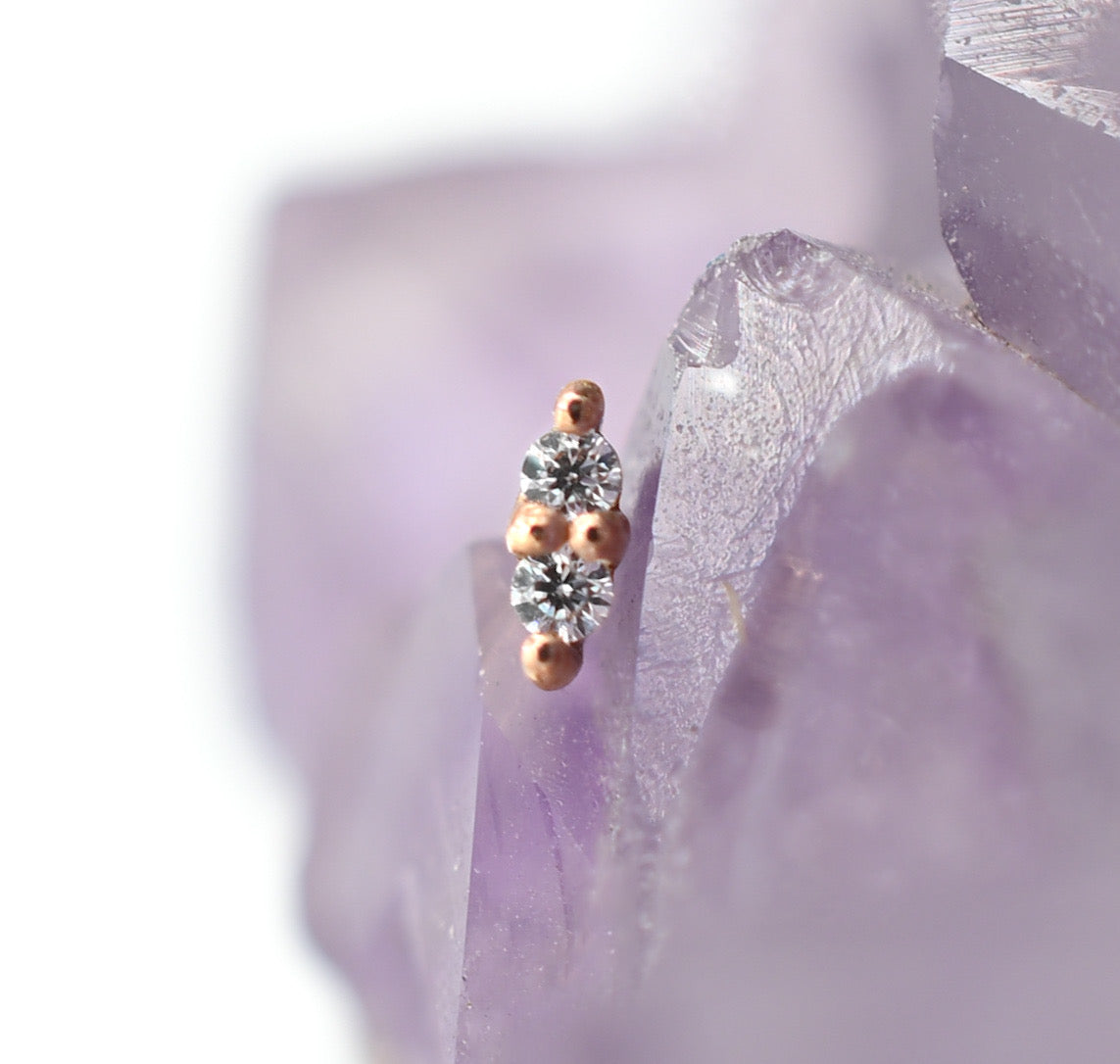 Mishka Prong Double by Buddha Jewelry