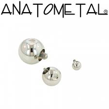 Basic Threaded Bead by Anatometal