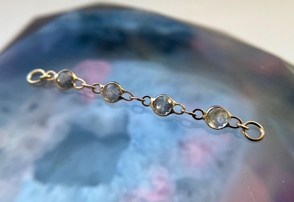 Labradorite Love (Chain) by Hialeah Fine Jewelry