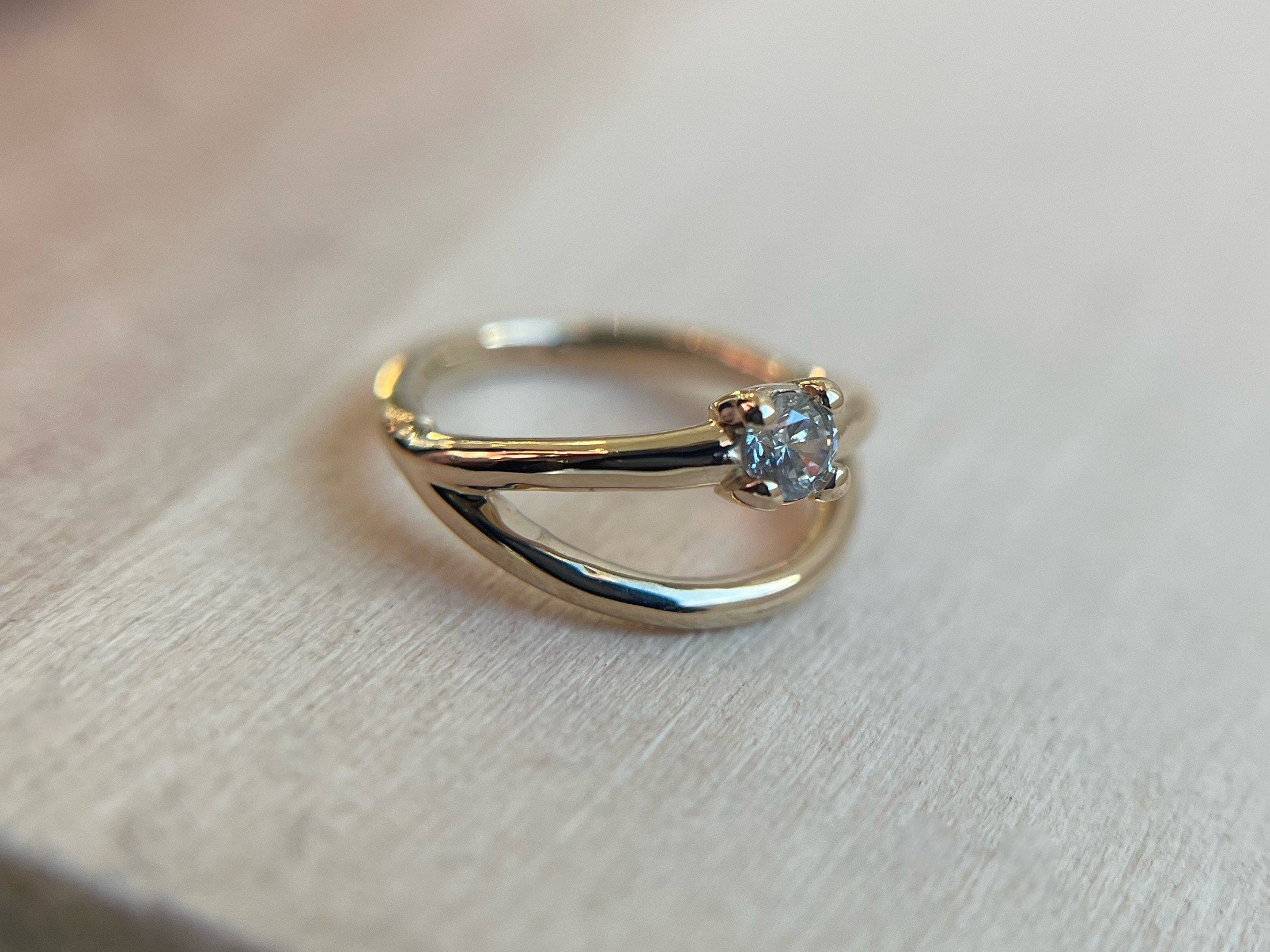 Bogo 2 with Prong CZ by Body Gems