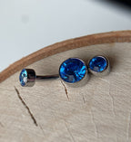 SHORT Gemini Navel Curve by (10 DIFFERENT COLORS) Industrial Strength