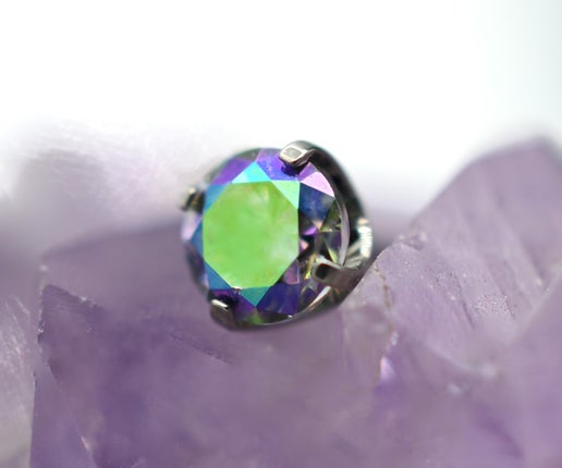 Paradise Shine CZ Prong by NeoMetal