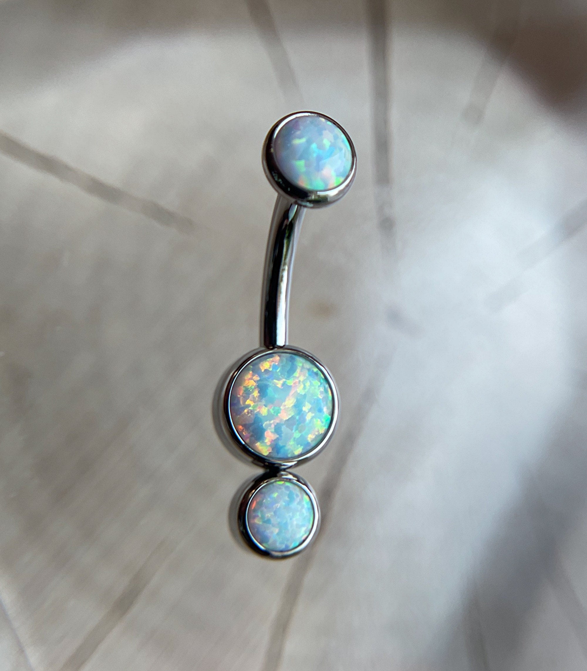 Gemini Opal Cabochon Navel Curve by Industrial Strength