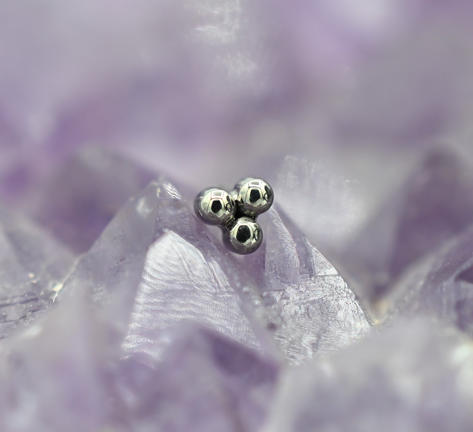 Titanium 3-Bead Cluster by LeRoi Fine Jewelry