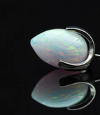 14g Opal Prong Bullet by People's Jewelry