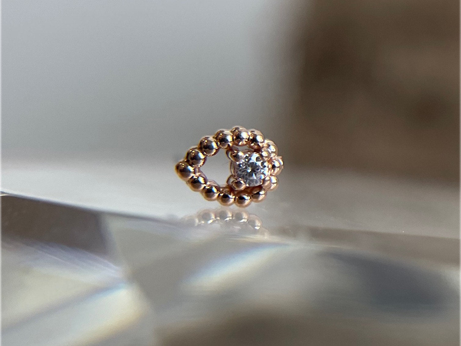 Beaded Pear by Divinity Metals