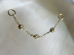 Cressida 3 Bead Chain by Buddha Jewelry Organics