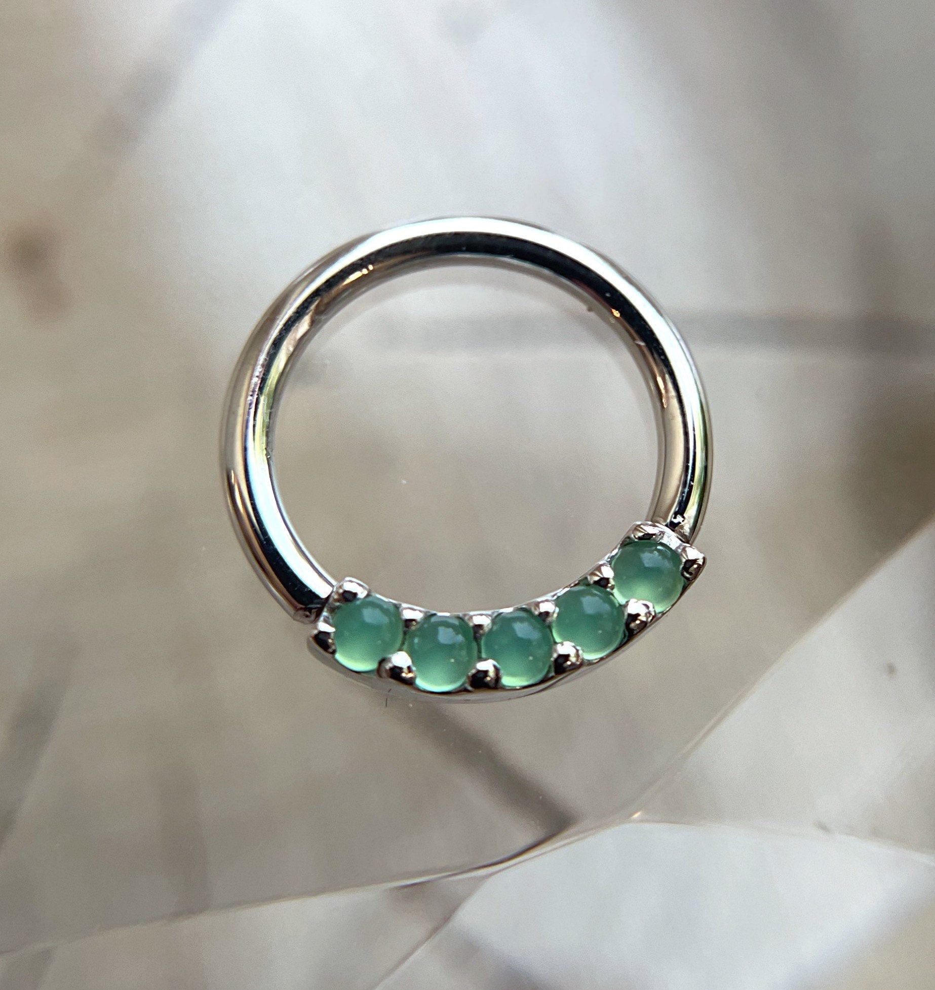 5 Gem Blaze Ring by BVLA