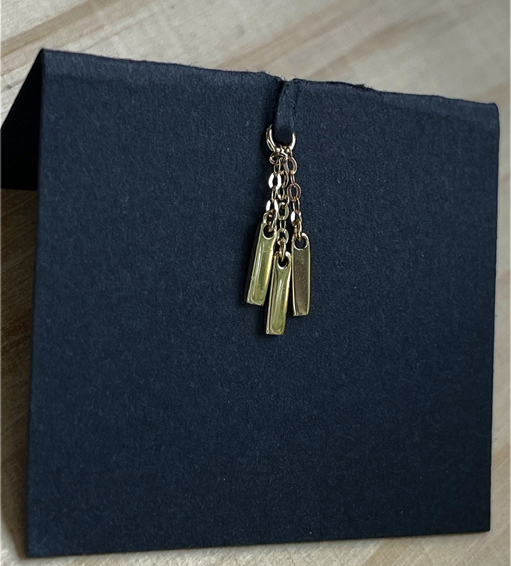 Tres Dangle Charm by Hialeah Fine Jewelry