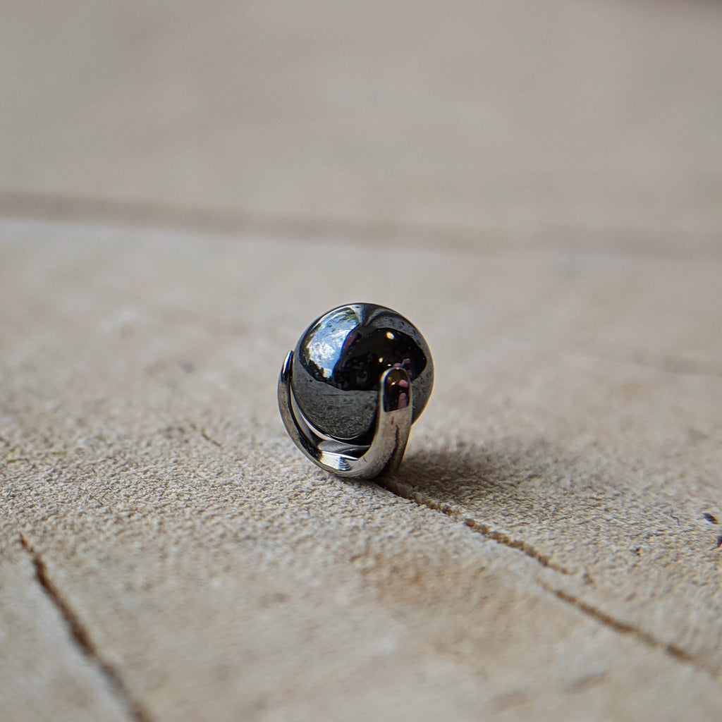 Prong-Set Opals & Stones (3mm Threadless) by People's Jewelry