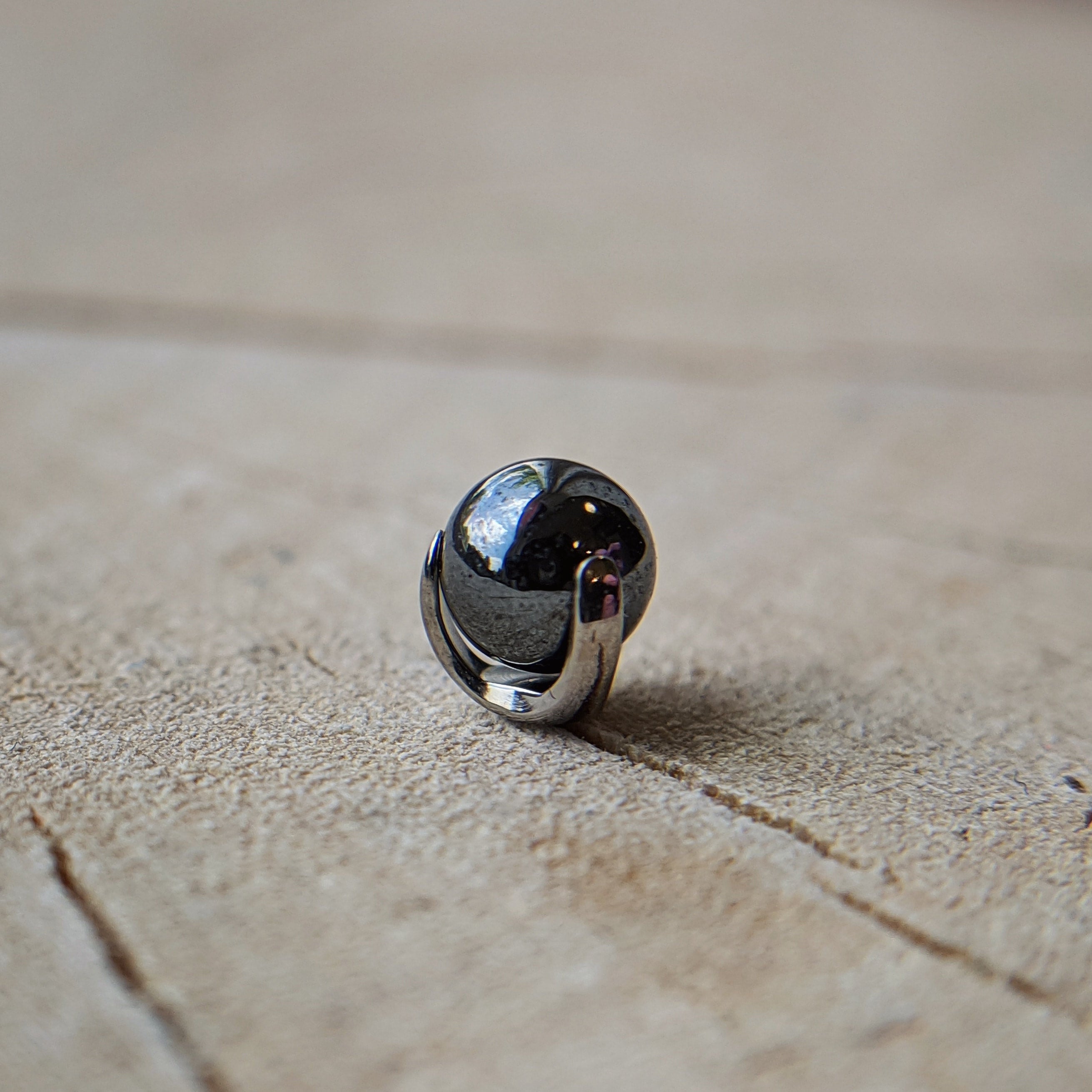 Prong-Set Opals & Stones (3mm Threadless) by People's Jewelry