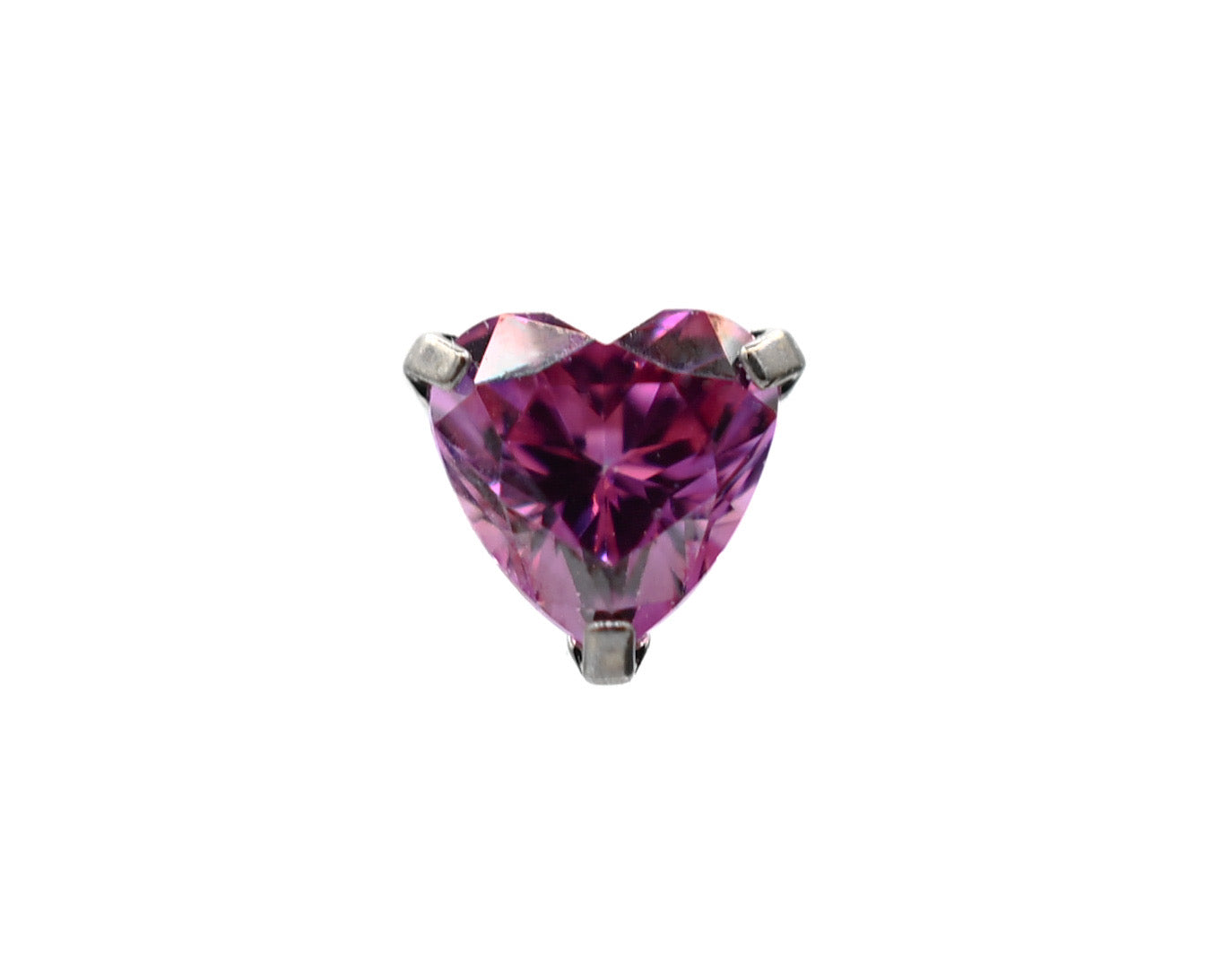 Heart CZ Prong (Limited Edition) by NeoMetal