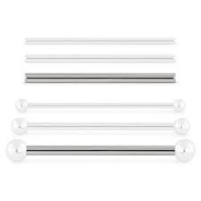 12g Threadless Straight Barbell