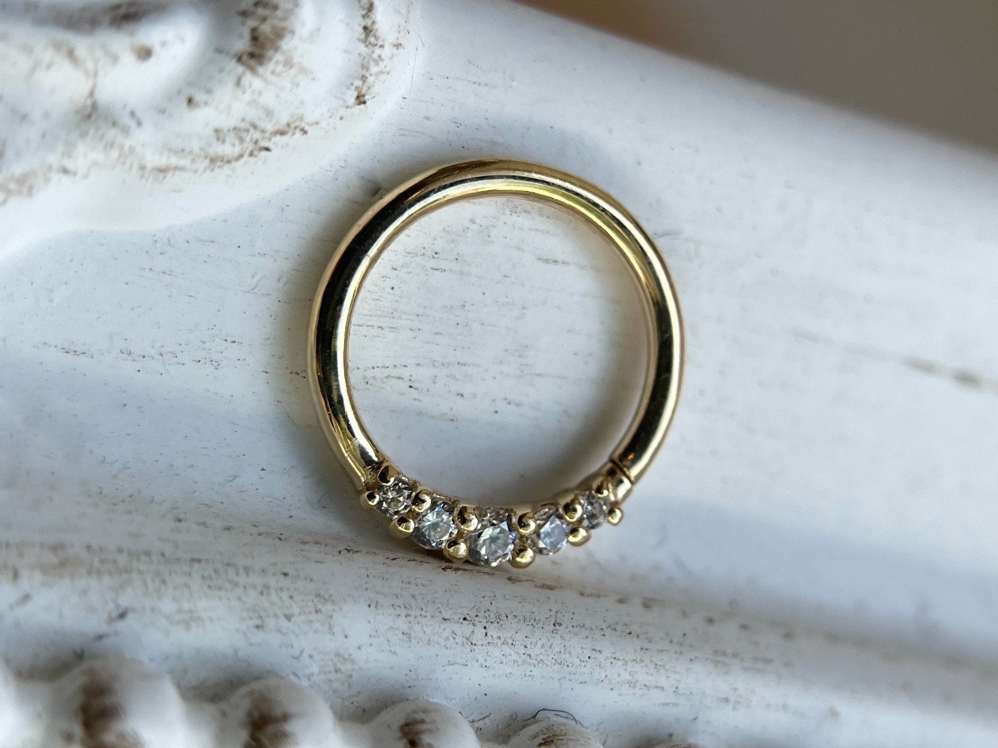 Sophia Seam Ring by Buddha Jewelry Organics