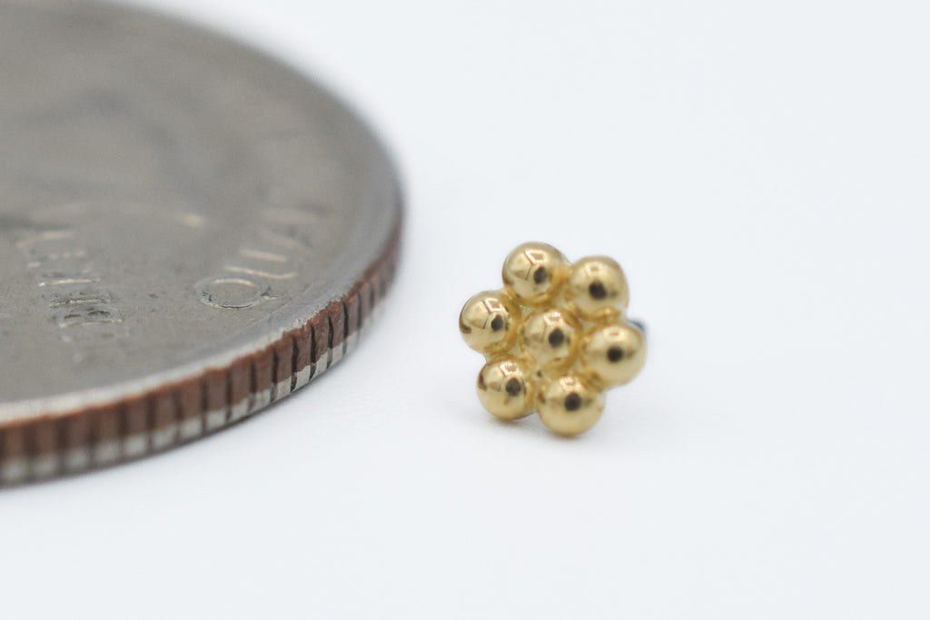 Beaded Flower by Divinity Metals