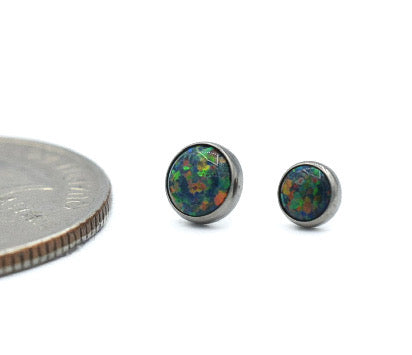 Black Opal Cabochon by NeoMetal