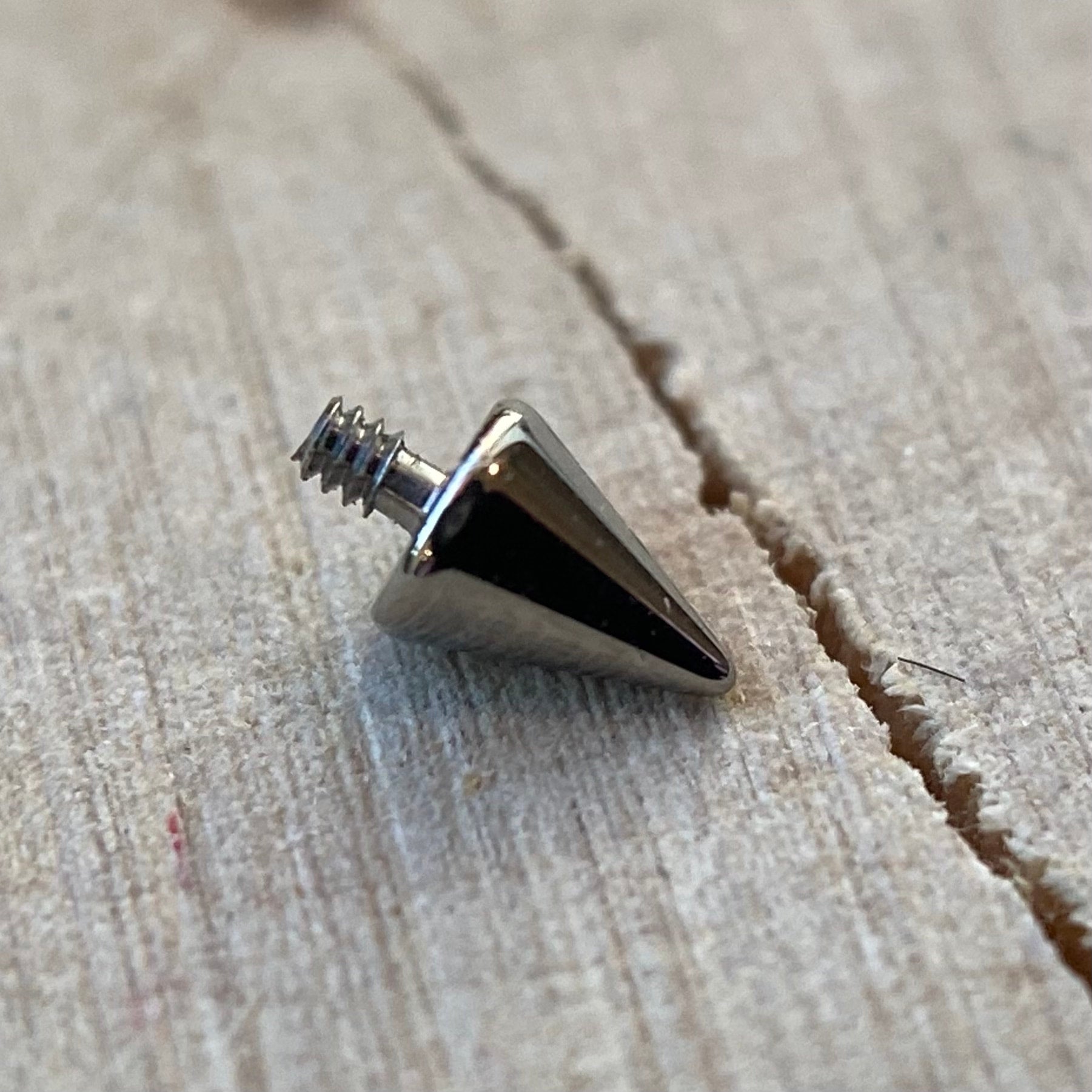 18g/16g Threaded Spike by People's Jewelry