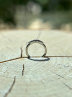 5 Gem Seam Ring by Kiwi Diamond