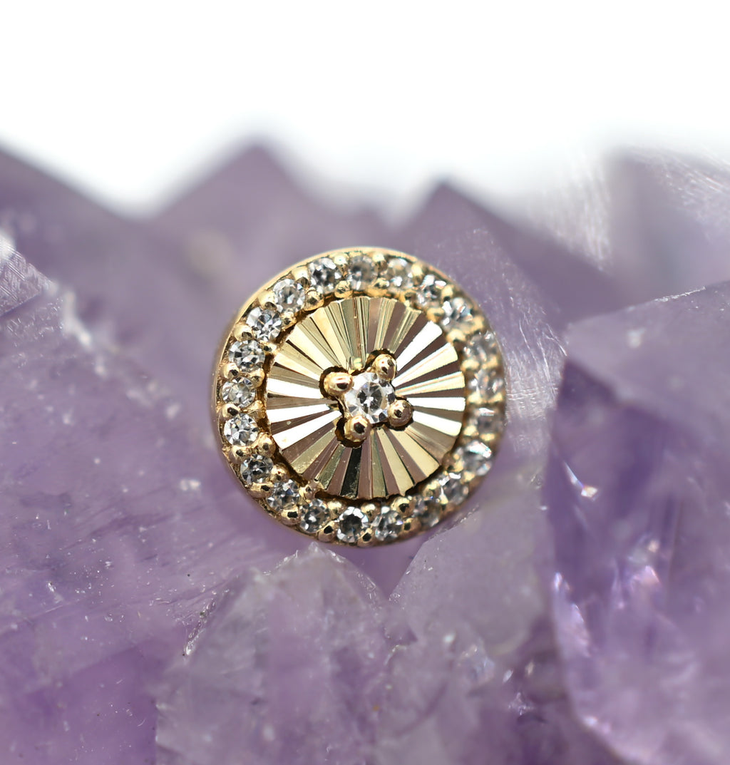 Ascend with Diamond by Buddha Jewelry