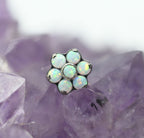 16g Threaded Flower (1.5mm Gems) by Industrial Strength