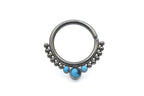Titanium Samaya Haute Couture Seam Ring (HSMR-F) by Leroi