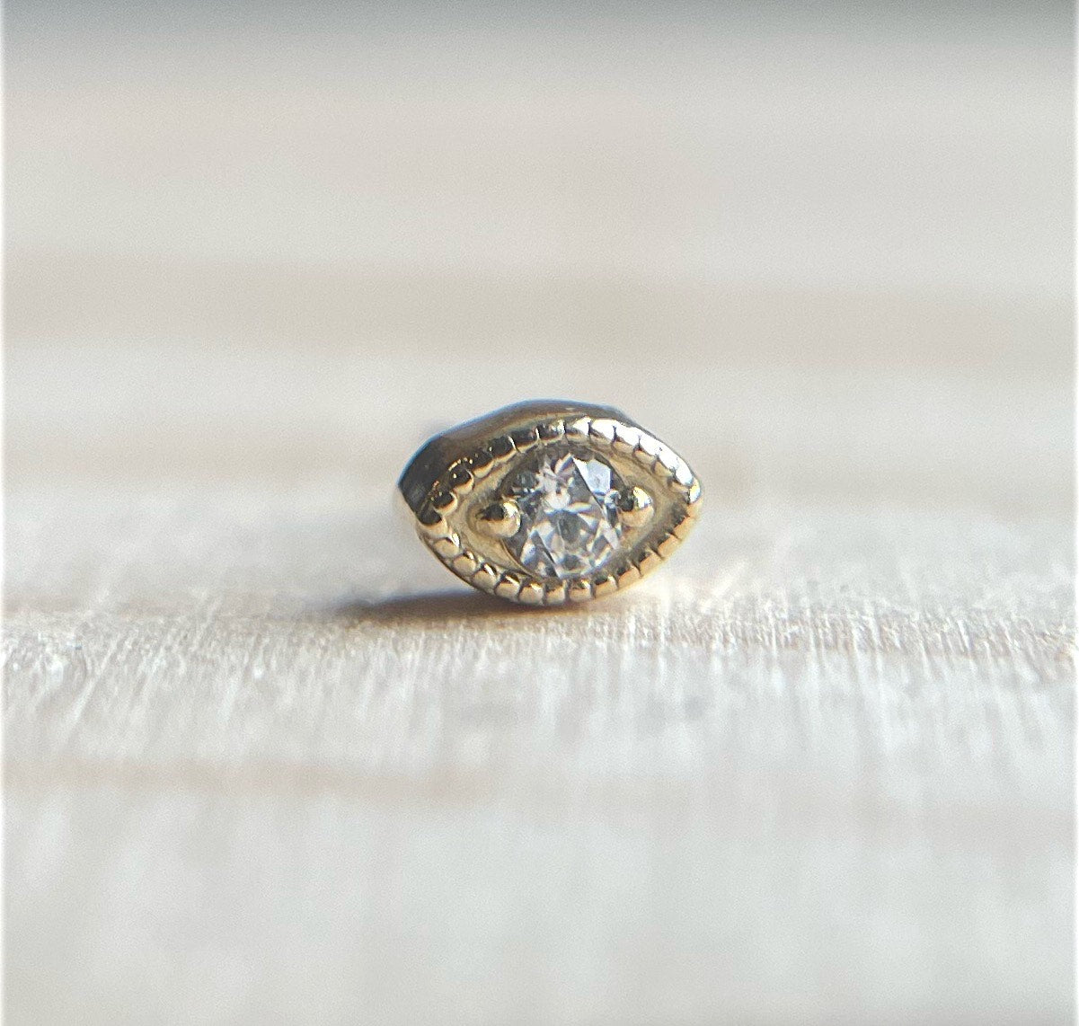 Beaded Marquise by Divinity Metals