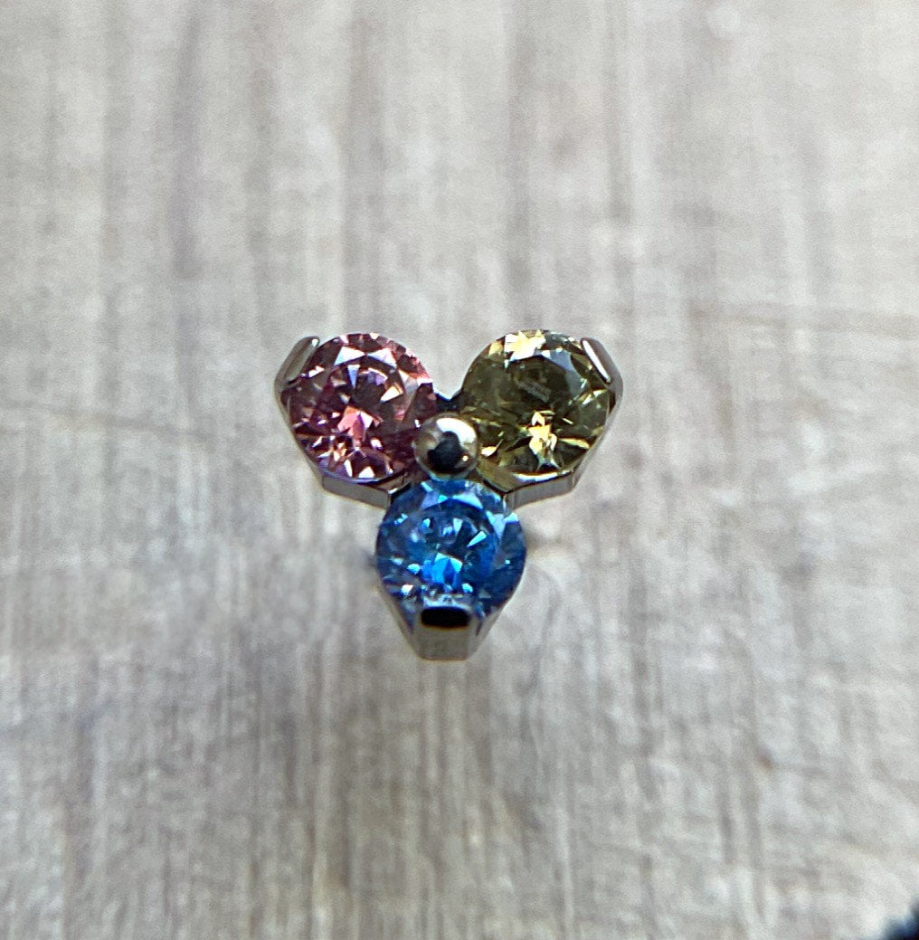 Pride Themed Trinity Trio by NeoMetal (Small and Large sizes)
