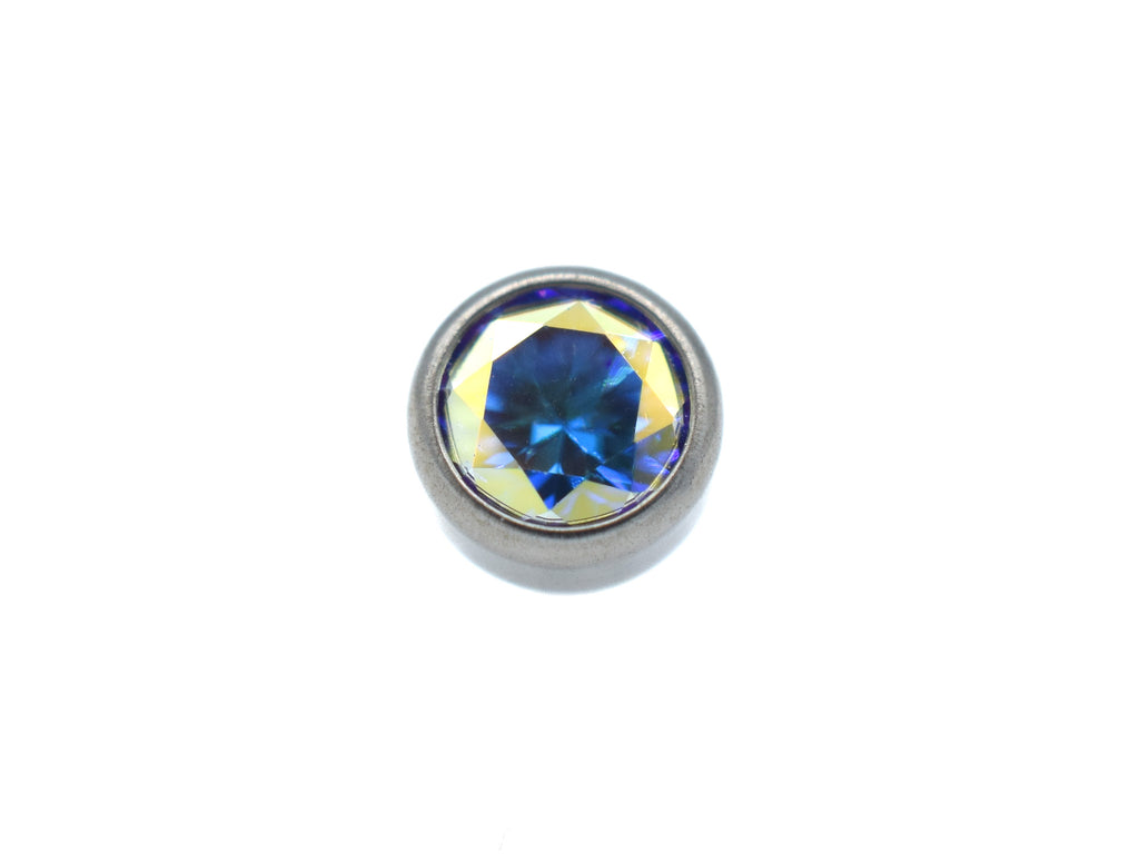 Aurora Borealis CZ Bezel by NeoMetal