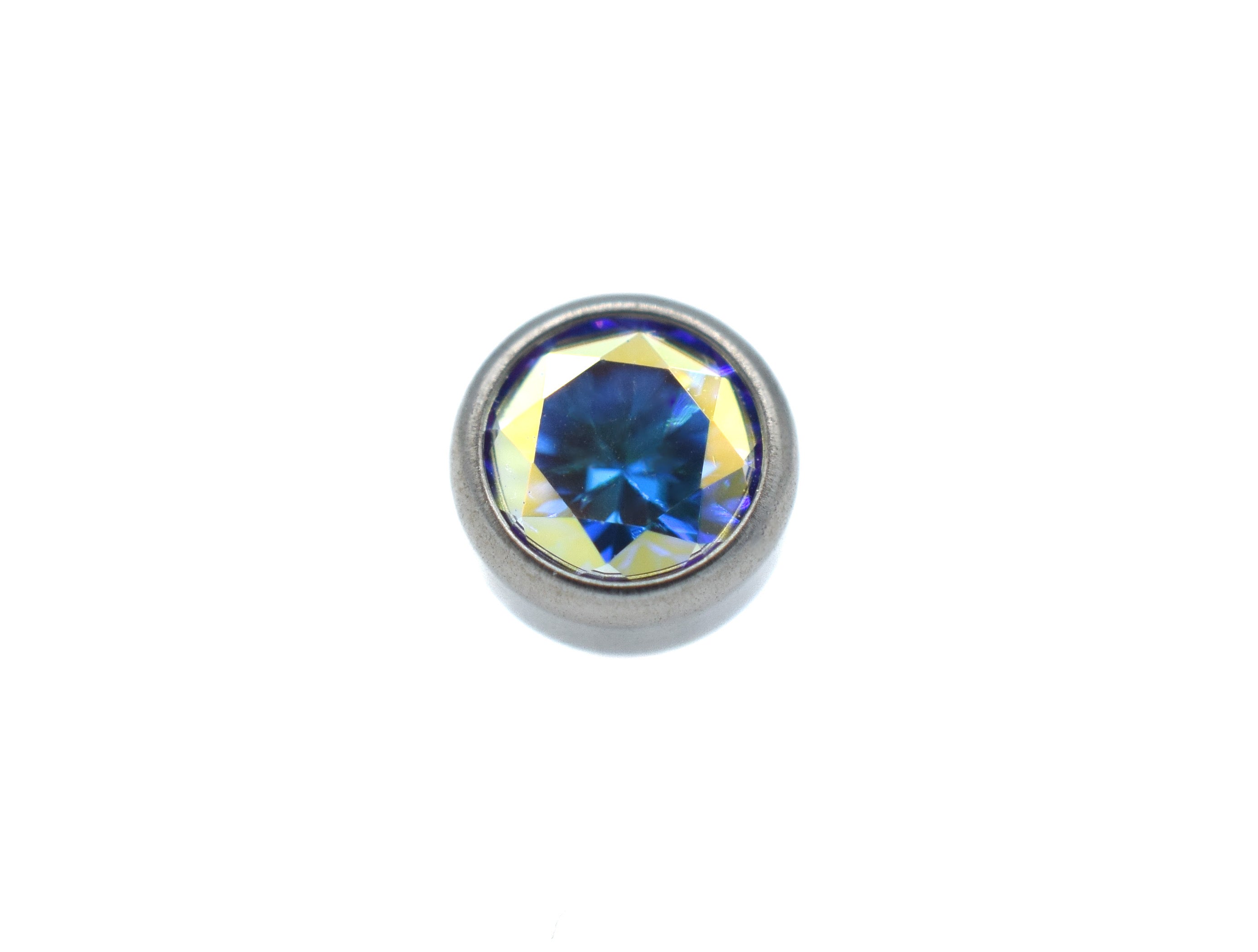 Aurora Borealis CZ Bezel by NeoMetal