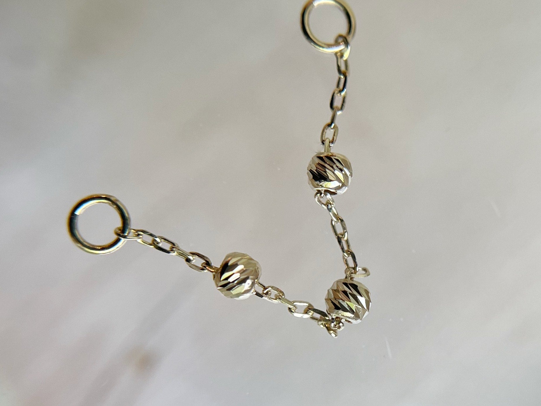 Cressida 3 Bead Chain by Buddha Jewelry Organics