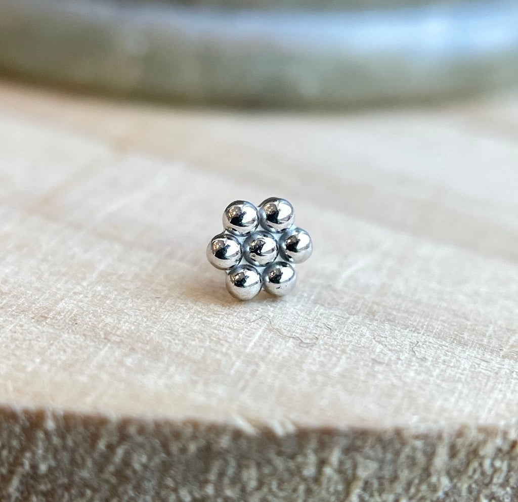 Beaded Flower by Divinity Metals