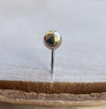 Threadless Gold Bead
