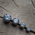 Clear CZ Bezel by NeoMetal