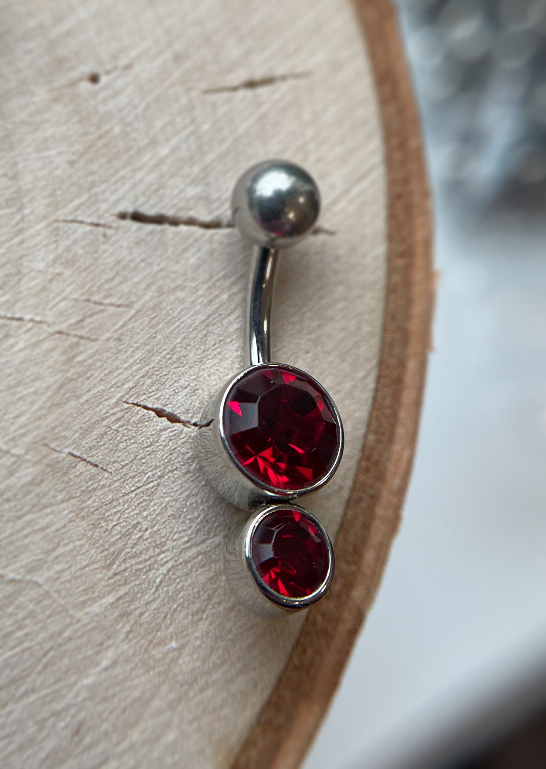 SHORT Gemini Navel Curve by (10 DIFFERENT COLORS) Industrial Strength