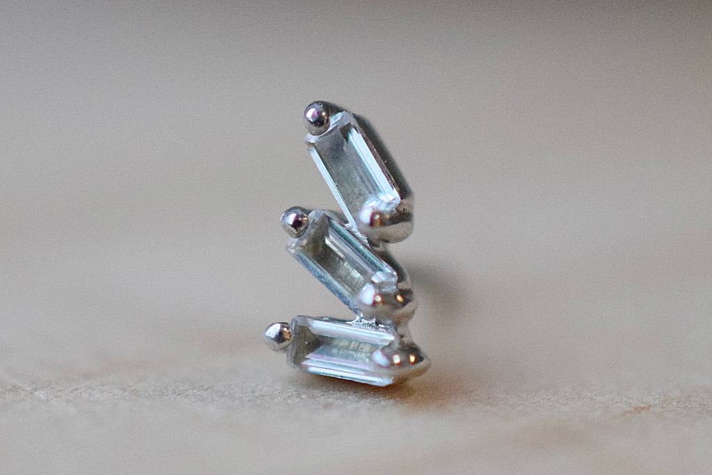 Staxx White Topaz by Buddha Jewelry Organics