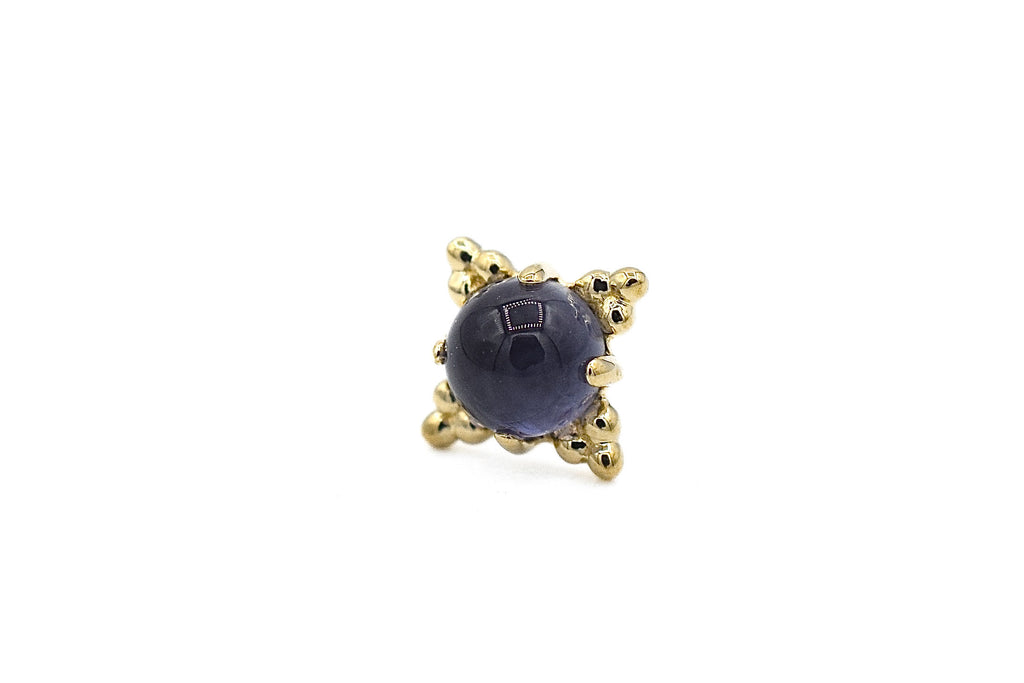 Zia with Iolite by Anatometal