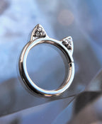 Meow Ring by Body Gems