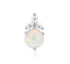 Midsummer White Opal by Ember Body Jewelry
