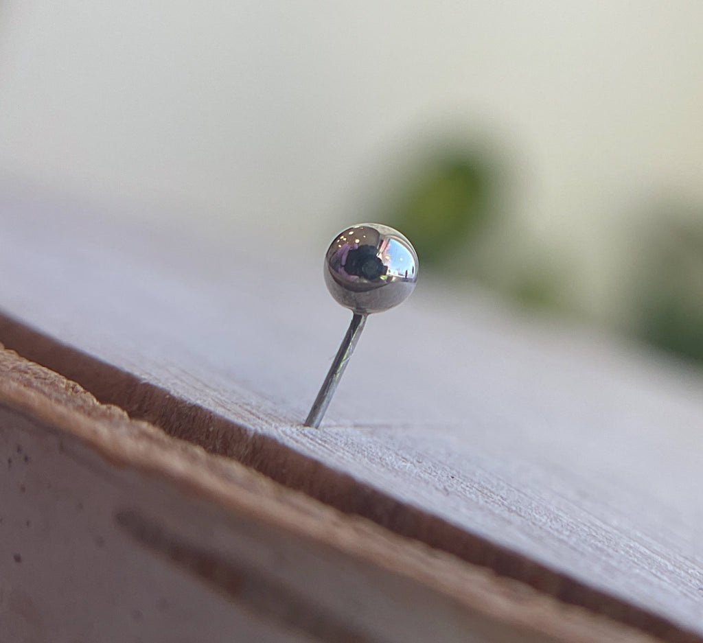 Threadless Gold Bead