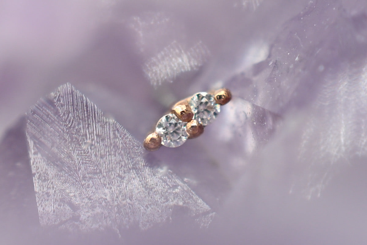 Mishka Prong Double by Buddha Jewelry