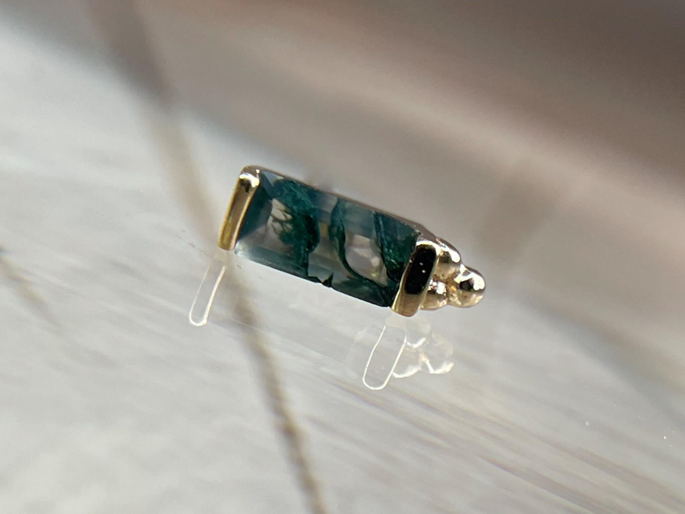 Dior (Moss Agate) by Buddha Jewelry Organics
